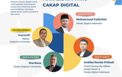 Literasi Digital Perguruan Tinggi bersama UNIVERSITAS TEKNOLOGI DIGITAL