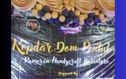 Mahasiswa Universitas Teknologi Digital Tegal Mengikuti Pameran Handycraft Nusantara