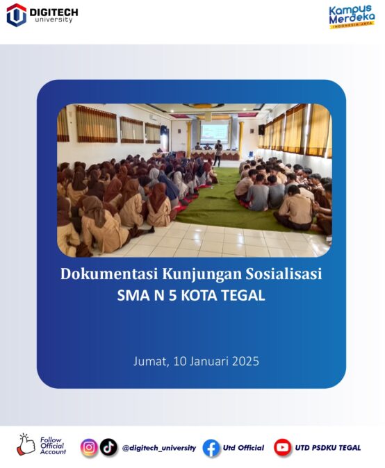 Sosialisasi di SMAN 5 Tegal