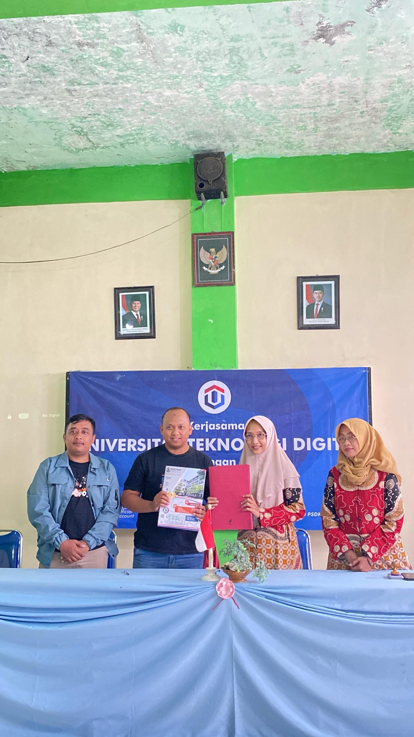Penandatanganan kerjasama Digitech University dengan WordPress Community Penandatanganan kerjasama Digitech University dengan WordPress Community