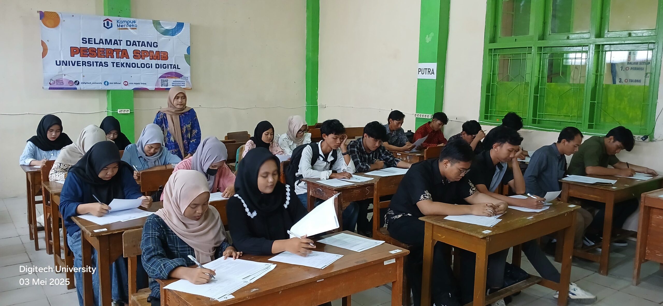 Seleksi Penerimaan Mahasiswa Baru gelombang 2 Universitas Teknologi Digital PSDKU Tegal